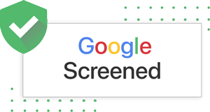 Google Screened badge