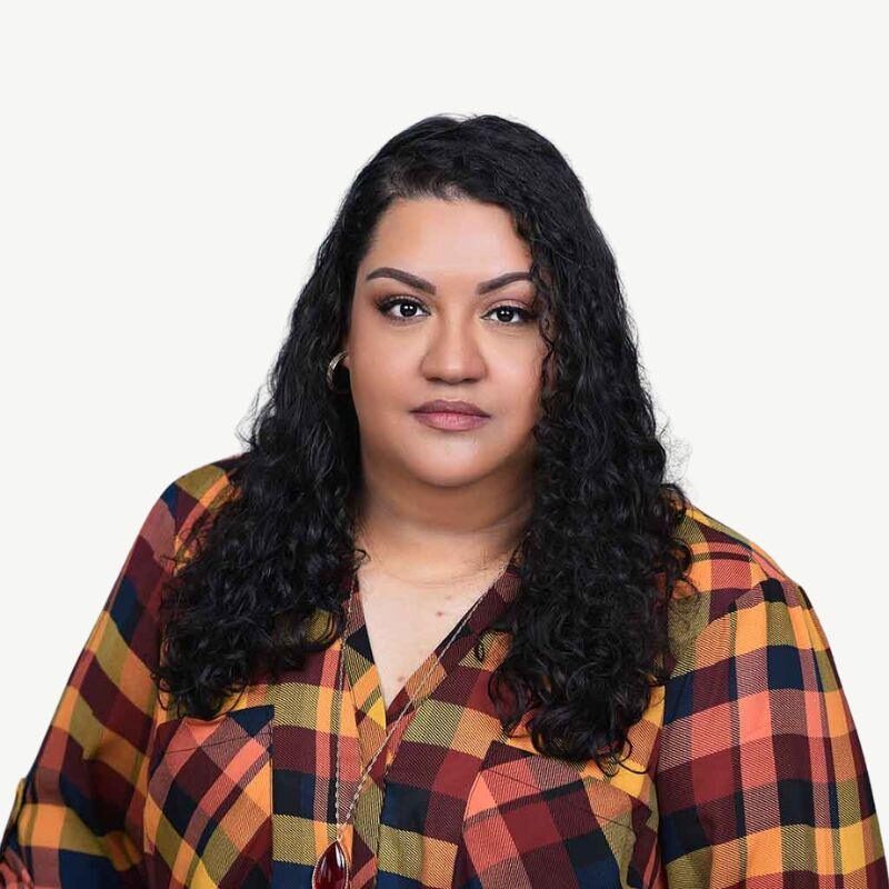Headshot of Mercedes Ortega at Marathon Law Group.